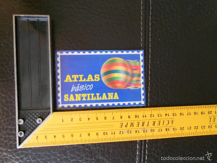 Sammlung von Aufklebern: hln-antigua pegatina- atlas basico santillana