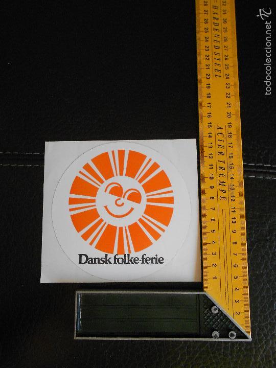 Sammlung von Aufklebern: hln-antigua pegatina danesa- dia nacional danes, dansk folke-ferie