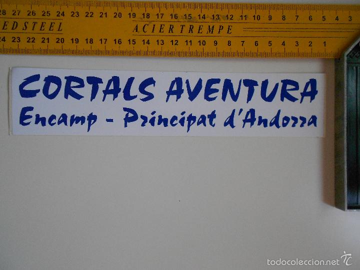 Adesivi di collezione: hln-antigua pegatina- cortals aventura, principado de andorra