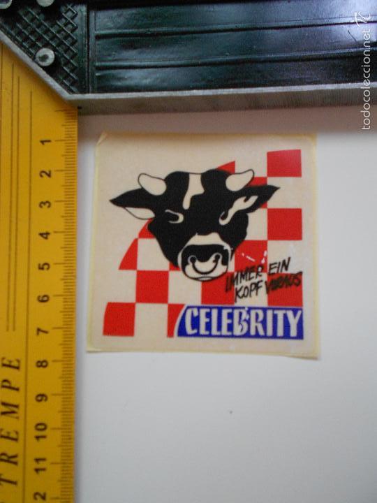 Collection stickers: hln-antigua pegatina- vaca, celebrity