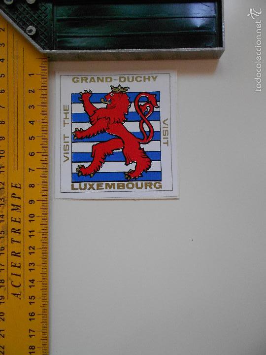 Adesivi di collezione: hln-antigua pegatina- luxemburgo