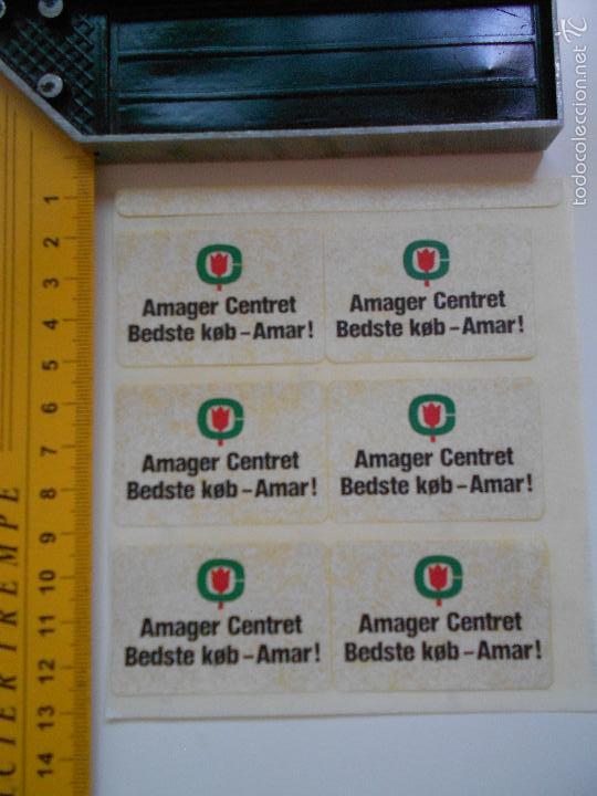 Adesivi di collezione: hln-pegatina antigua dinamarca- amager centret