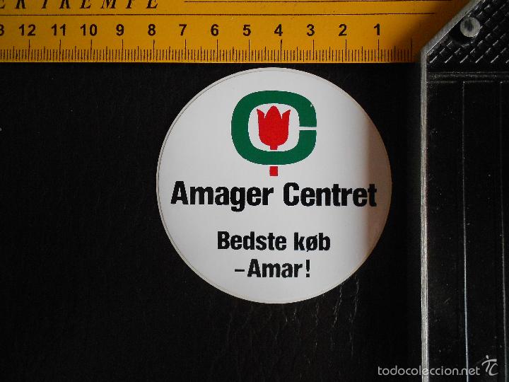 Autocollants de collection: hln-antigua pegatina- amager centret