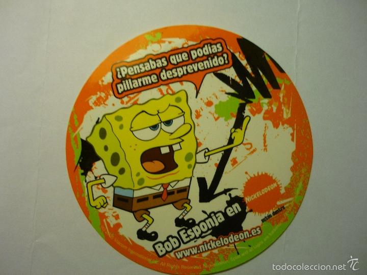 Pegatinas de colecci&oacute;n: PEGATINA BOB ESPONJA