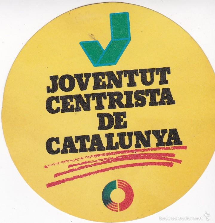 Autocollants de collection: Pegatina, pegatinas, adhesivo. CC-UCD Elecciones Parlament Catalunya 1980 (grande)