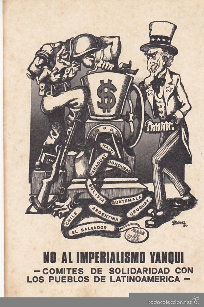 Pegatinas de colecci&oacute;n: Pegatina, pegatinas, adhesivo, adhesivos. NO AL IMPERIALISMO YANQUI 1986