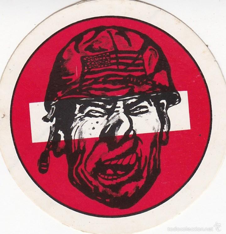 Pegatinas de colecci&oacute;n: Pegatina, pegatinas, adhesivo, adhesivos. COMIT&Eacute;S ANTI-OTAN CONTRA RONALD REAGAN 1986