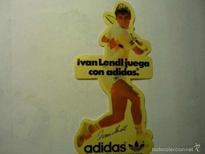 Pegatinas de colecci&oacute;n: PEGATINA TENIS IVAN LENDL -ADIDAS