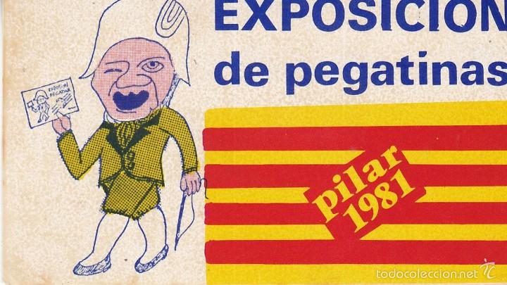 Collection stickers: Pegatina, pegatinas, adhesivo, adhesivos. EXPOSICI&Oacute;N PEGATINAS EL PILAR (ZARAGOZA) 1981