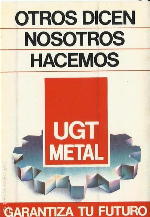 Pegatinas de colecci&oacute;n: Pegatina Politica nueva UGT