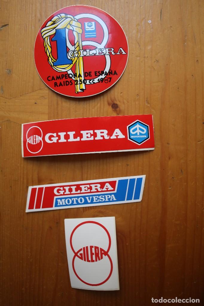 Pegatinas de colecci&oacute;n: LOTE PEGATINAS DE GILER Y VESPA