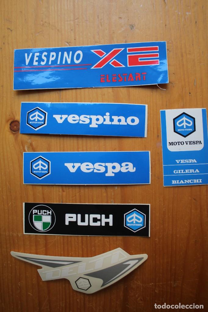 Pegatinas de colecci&oacute;n: LOTE PEGATINAS VESPA Y VESPINO