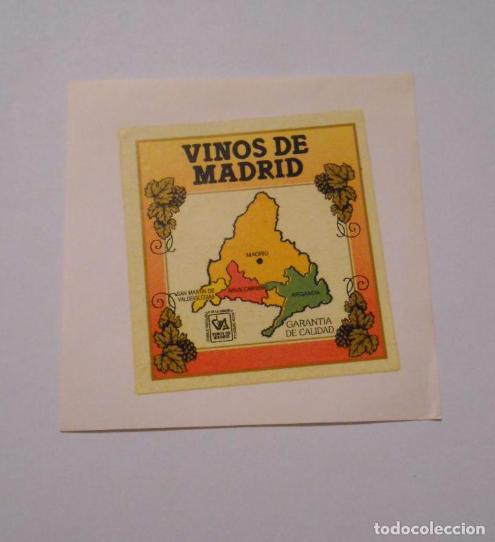 Autocolantes de cole&ccedil;&atilde;o: PEGATINA VINOS DE MADRID. TDKP7