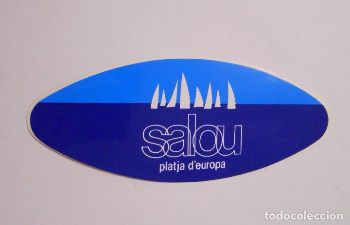 Autocollants de collection: PEGATINA DE SALOU PLATJA D'EUROPA. TDKP7