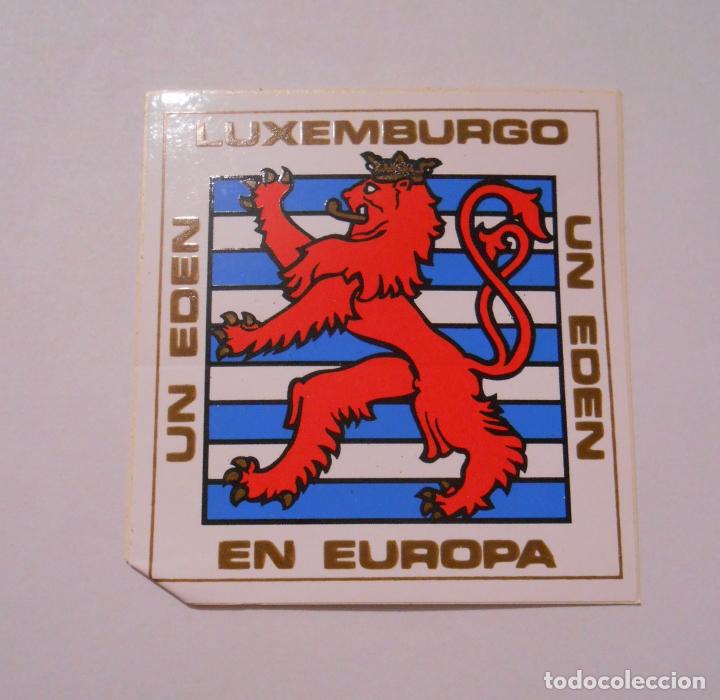 Collection stickers: PEGATINA LUXEMBURGO. UN EDEN EN EUROPA. TDKP7