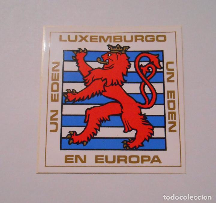 Collection stickers: PEGATINA LUXEMBURGO. UN EDEN EN EUROPA. TDKP7