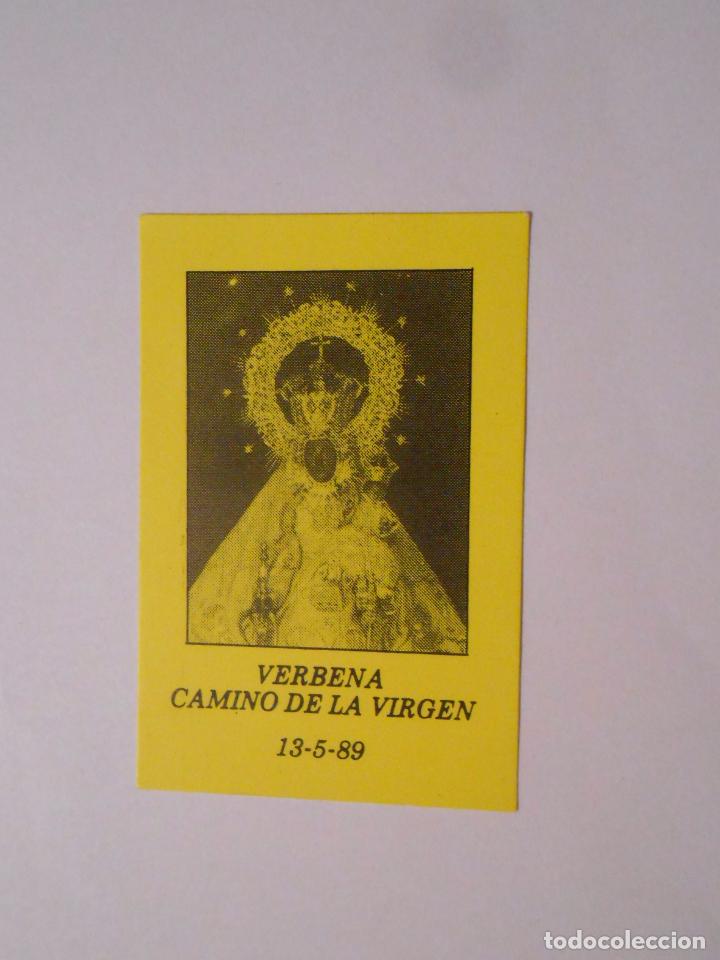 Autocolantes de cole&ccedil;&atilde;o: PEGATINA ADHESIVO VERBENA CAMINO DE LA VIRGEN. 13 DE MAYO DE 1989. TDKP8