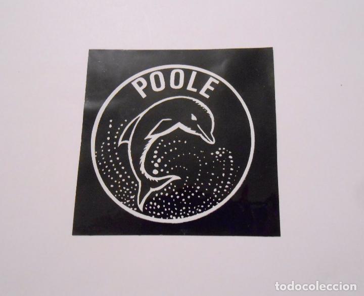 Pegatinas de colecci&oacute;n: PEGATINA SIN ADHESIVO POOLE. TDKP8