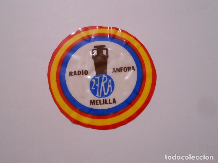 Pegatinas de colecci&oacute;n: PEGATINA SIN ADHESIVO RADIO ANFORA MELILLA. TDKP8
