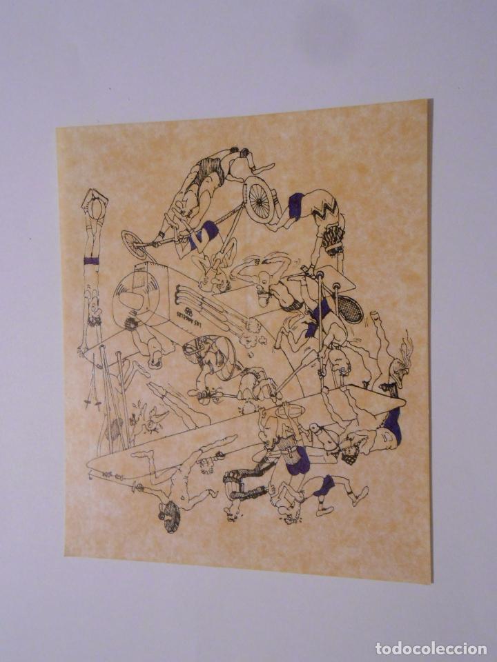 Autocolantes de cole&ccedil;&atilde;o: PEGATINA ADHESIVO CARICATURA DIBUJO DE DEPORTES VARIOS. TDKP8