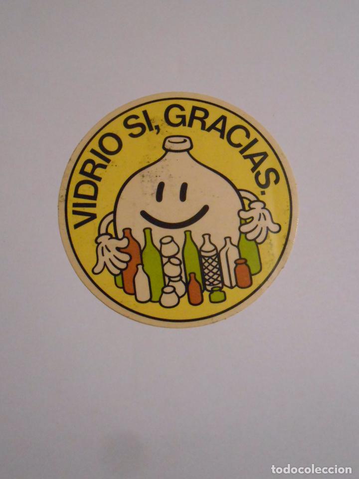 Collection stickers: PEGATINA ADHESIVO VIDRIO SI GRACIAS. TDKP7
