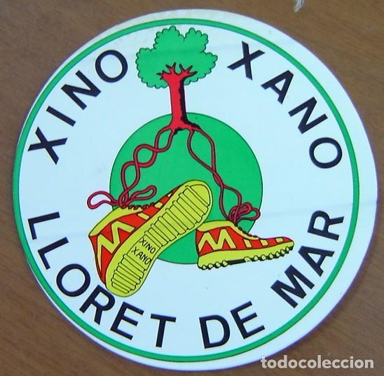 Pegatinas de colecci&oacute;n: PEGATINA ADHESIVO XINO XANO LLORET DE MAR - a&ntilde;os 1980s - original sin despegar