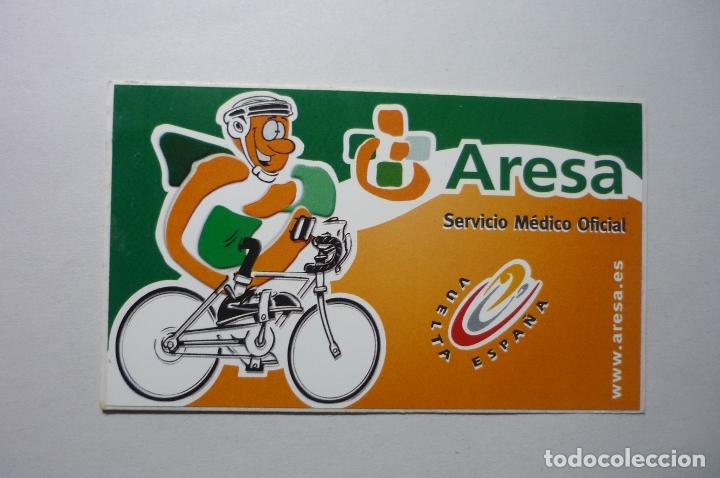 Pegatinas de colecci&oacute;n: pegatina vuelta a espa&ntilde;a-ciclismo aresa
