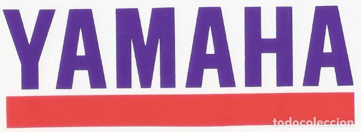 Pegatinas de colecci&oacute;n: PEGATINA PUBLICIDAD YAMAHA