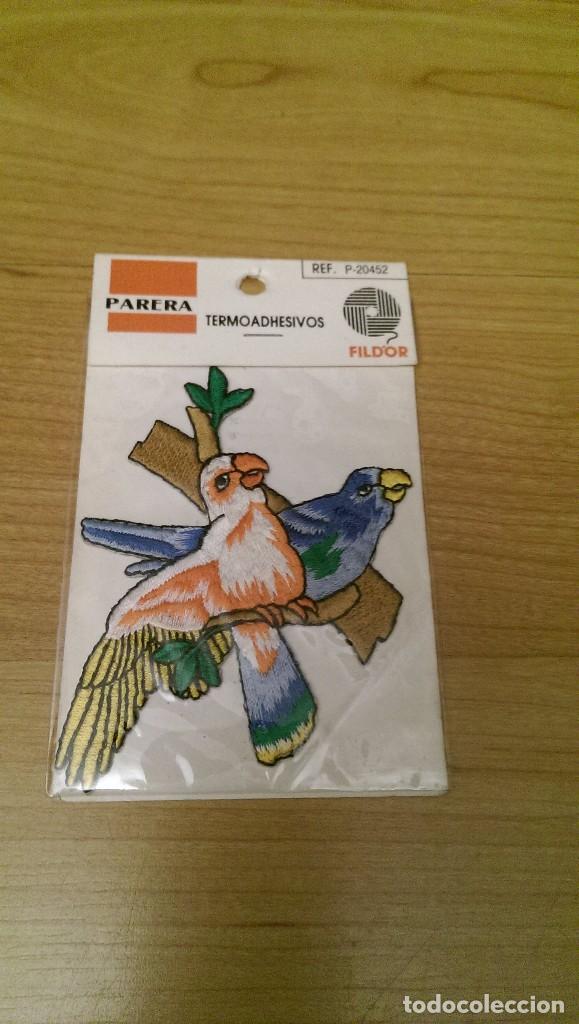 Pegatinas de colecci&oacute;n: PEGATINA DE TELA &laquo;P&Aacute;JAROS&raquo; - Foto 1