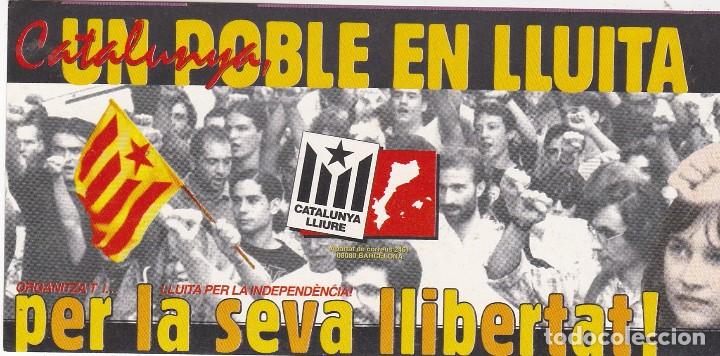 Autocollants de collection: Pegatina, pegatinas, adhesivo, adhesivos. CATALUNYA LLIURE 1995