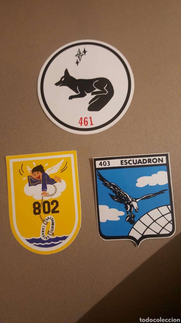 Pegatinas de colecci&oacute;n: Lote pegatinas ejercito del aire