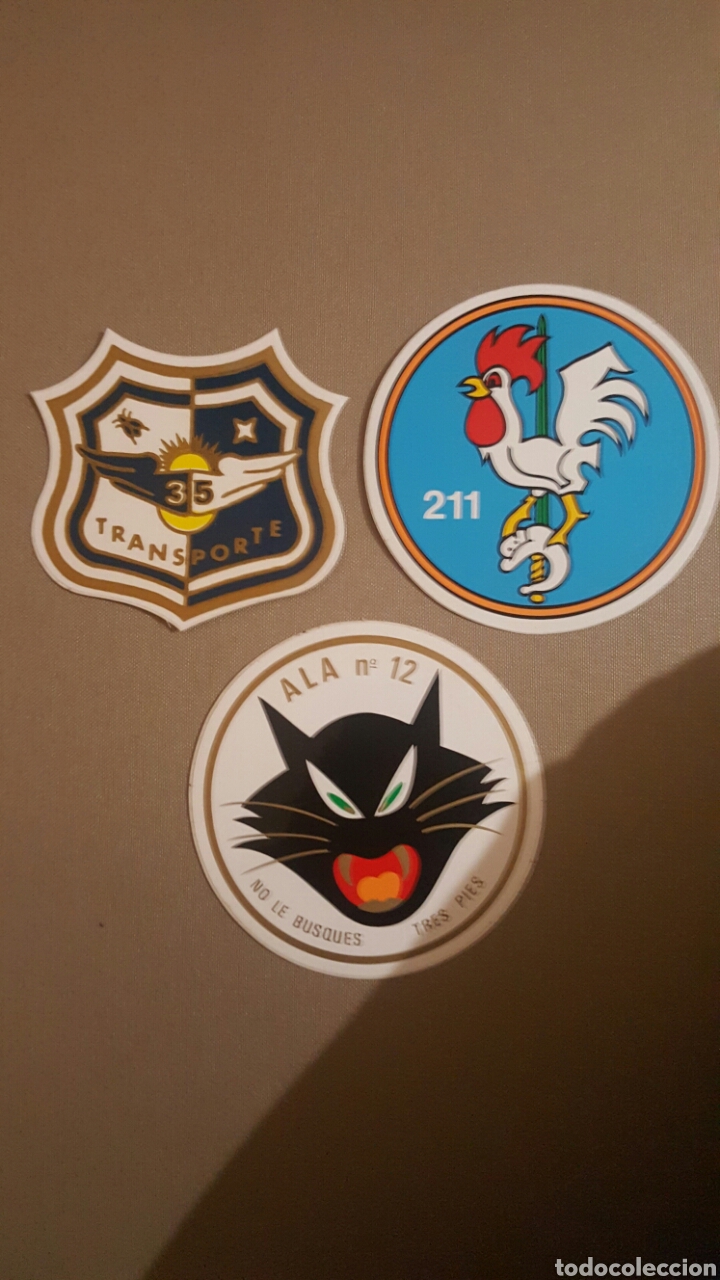 Pegatinas de colecci&oacute;n: Lote pegatinas ejercito del aire - Foto 1