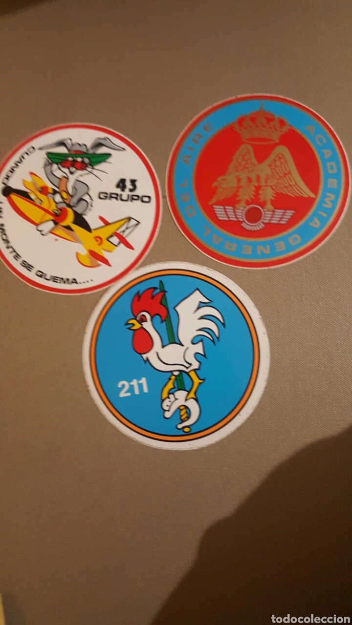Pegatinas de colecci&oacute;n: Lote pegatinas ejercito del aire - Foto 1