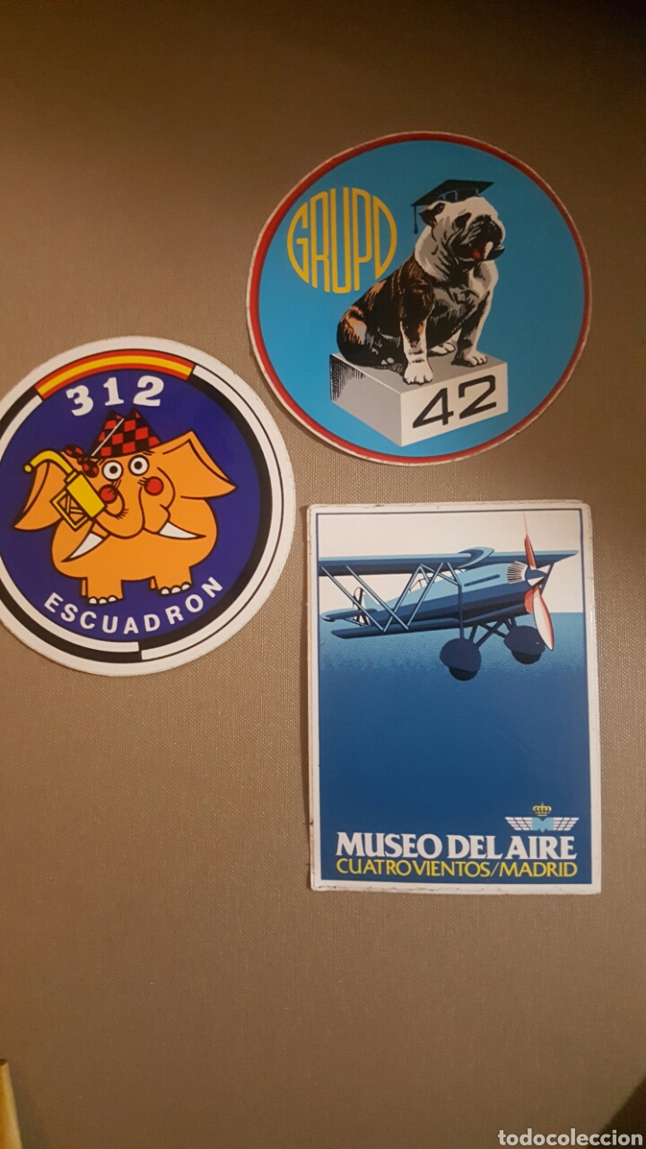 Pegatinas de colecci&oacute;n: Lote pegatinas ejercito del aire espa&ntilde;ol - Foto 1