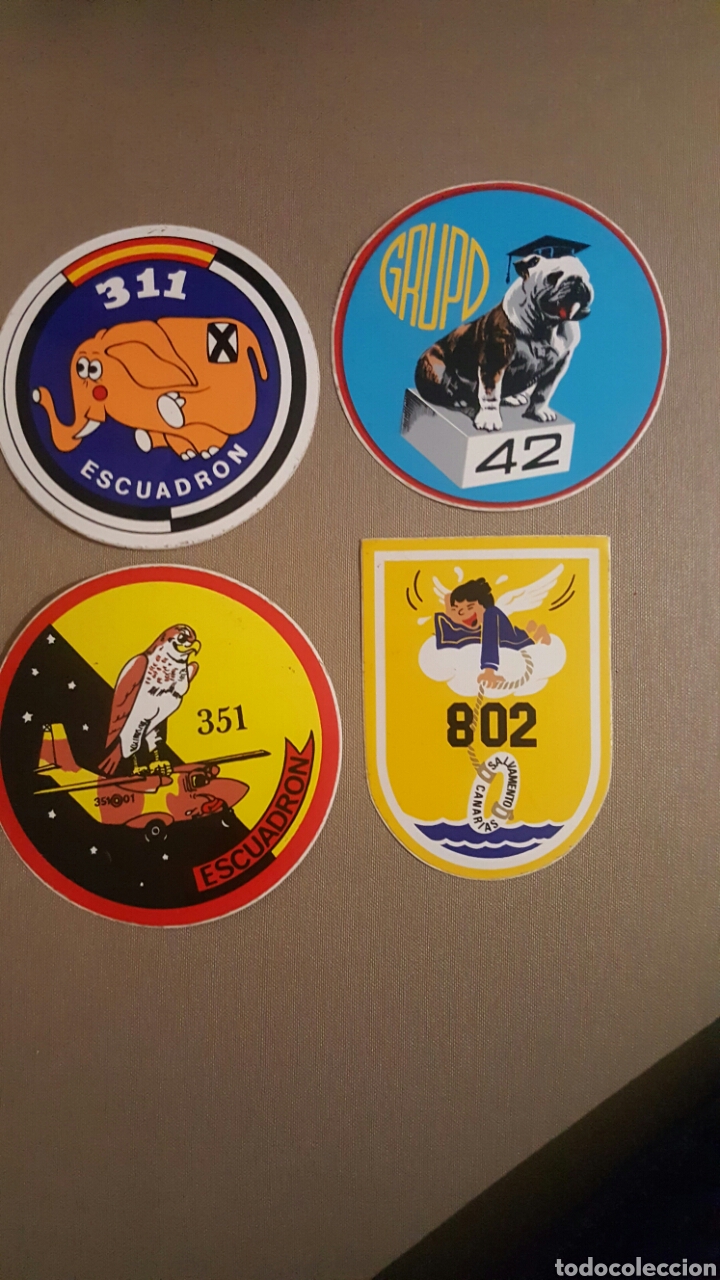 Pegatinas de colecci&oacute;n: Lote pegatinas ejercito del aire espa&ntilde;ol - Foto 1