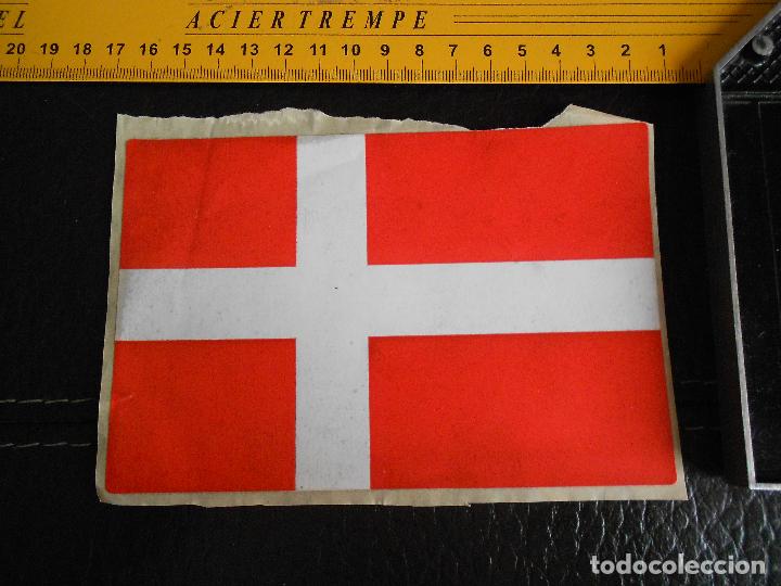 Sammlung von Aufklebern: hln-antigua pegatina bandera dinamarca