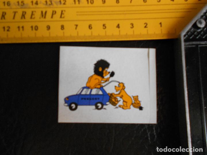 Pegatinas de colecci&oacute;n: hln-antigua pegatina peugeot, leon