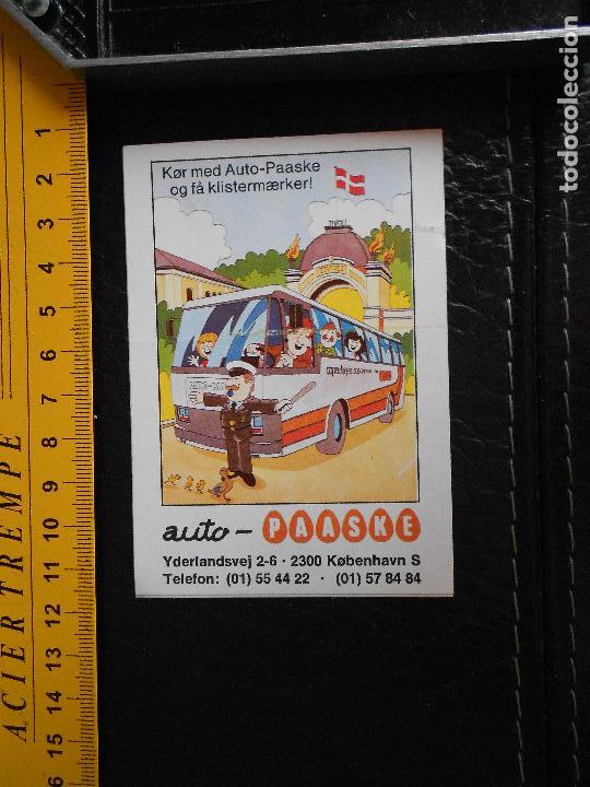 Sammlung von Aufklebern: hln-antigua pegatina dinamarca, copenague, auto-paaske