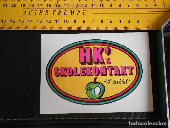 Autocollants de collection: hln-antigua pegatina noruega, HK