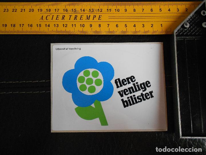 Sammlung von Aufklebern: hln-antigua pegatina dinamarca, flor