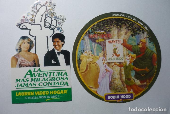Pegatinas de colecci&oacute;n: lote pegatinas peliculas robin hood-...