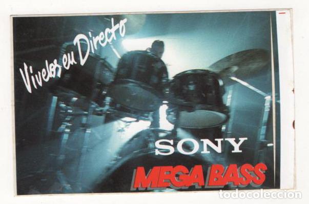 Sammlung von Aufklebern: PEGATINA SONY MEGA BASS VIVELOS EN DIRECTO NUEVA