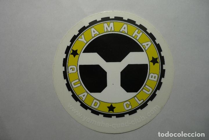 Pegatinas de colecci&oacute;n: pegatina yamaha quad club