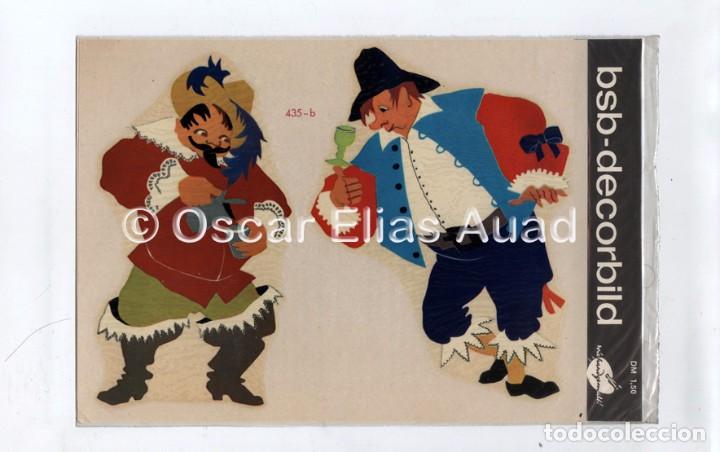 Pegatinas de colecci&oacute;n: Antigua calcoman&iacute;a de agua para decorar, en su embalaje original Marca bsb - decorbild, Modelo 435 b