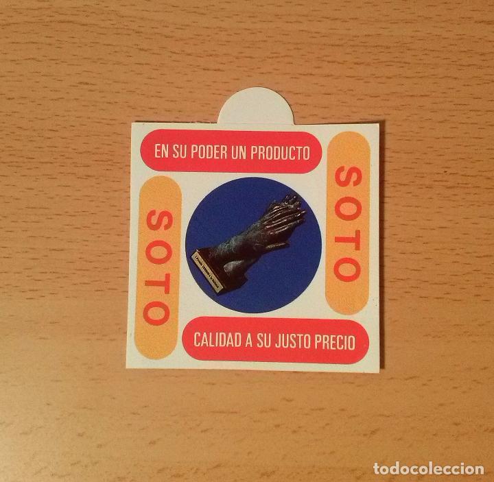 Autocolantes de cole&ccedil;&atilde;o: Pegatina adhesivo industrias gr&aacute;ficas SOTO. I premio INERCO a la calidad.