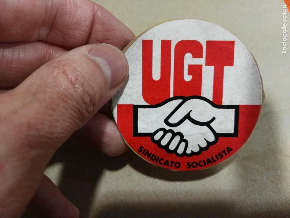 Pegatinas de colecci&oacute;n: Pegatina u.g.t.