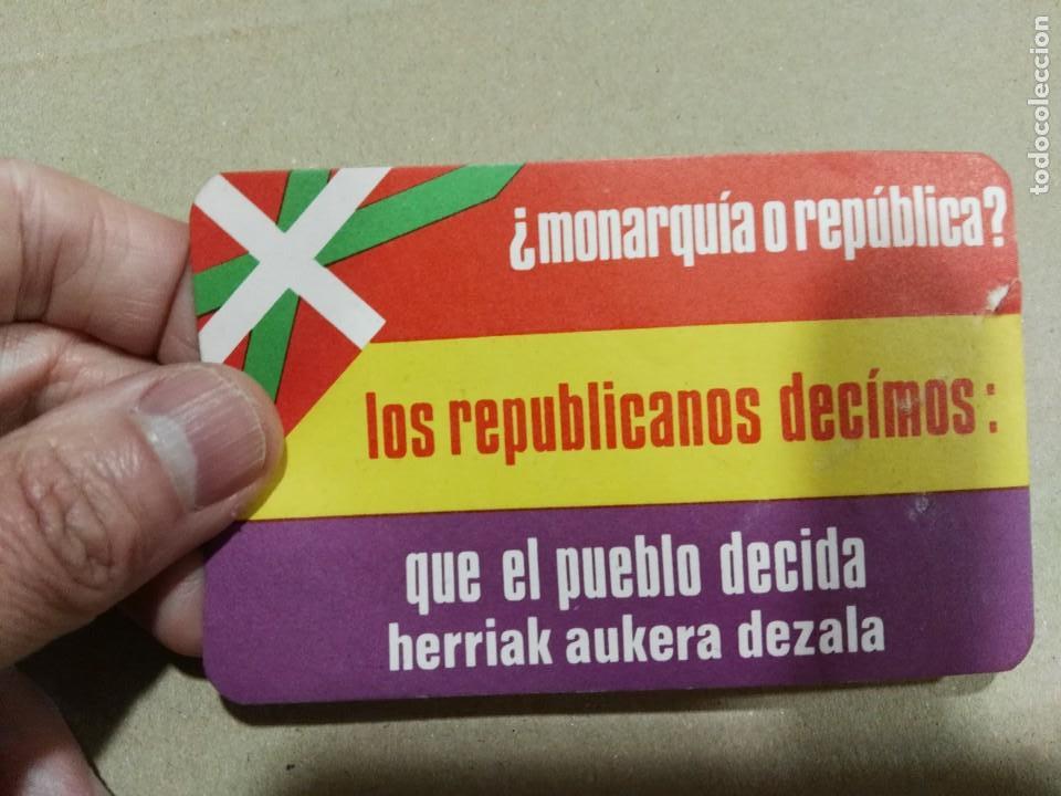 Pegatinas de colecci&oacute;n: Pegatina republica - Foto 1