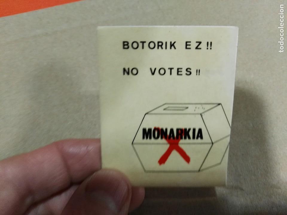 Pegatinas de colecci&oacute;n: Pegatina. En euskera.  no votes