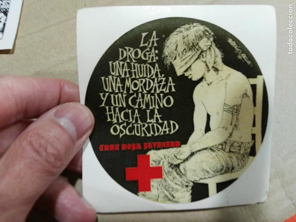 Pegatinas de colecci&oacute;n: Pegatina las drogas.