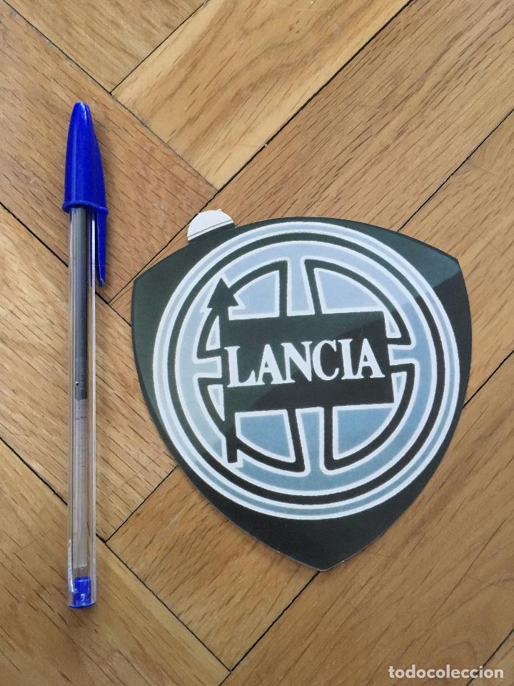 Pegatinas de colecci&oacute;n: P329 ANTIGUA PEGATINA PUBLICIDAD MARCA LANCIA COCHE